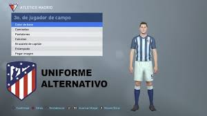 Atletico madrid with the classic stripes. Pes 2019 Uniforme Alternativo Atletico Madrid Youtube