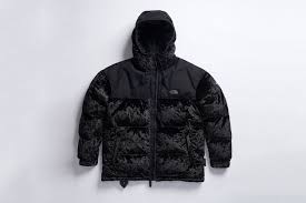 Black And White North Face Jacket The North Face Black Series Warms Up With Velvet Layering Pieces Black North Face The North Face Black