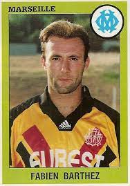 30,563 likes · 6 talking about this. Old School Panini On Twitter Fabien Barthez Olympique Marseille 1993 94