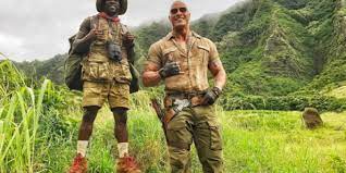 I interviewed him on the set of ride along some years last october, a group of fellow journalists and i traveled to hawaii to visit the set of jumanji. Umm The Trailer For Dwayne Johnson Kevin Hart S Jumanji Remake Is Here Jetmag Com
