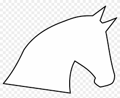 Animals Horse Head Outline Profile Horse Head Drawing Simple Free Transparent Png Clipart Images Download Horse head in the horseshoe icon, horse silhouette. animals horse head outline profile