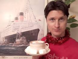 Pattern of green and white cups and saucers?