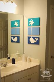 Full Plate Living Whale Of A Project Kids Bathroom Shoe Box Lids Art Diy