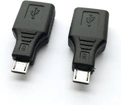 Amazon Com Usb 2 0 Micro Usb Male To Usb Female Otg Adapter 2 Pack Computers Accessories