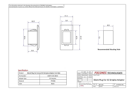﻿plug wiring diagrams evap f150 2001 ? Fiber Optic Blank Plug For Sc Simplex Or Lc Duplex Adapter Foconec