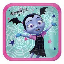 Piatti Vampirina Disney Junior Grandi 8 Pezzi Disney Junior Disney Feste Di Compleanno A Tema