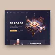 3d Model Store School Home Page This One Is Built Around This Terrific Illustration We Believe In Visual P Web Design Websites Web Layout Design Web Design