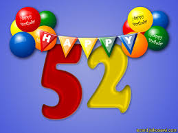 Jakosawi E Cards 52 Year Balloon 1201