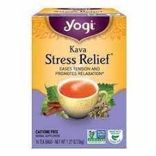 Buy Yogi Tea Organic Teas Kava Stress Relief Stress Relief 16 Bags Net Wt 1 27 Oz 36g Evitamins Australia