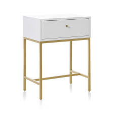 Get Inspired By These White And Gold Nightstand Ideas For Your Master Decoration Exclusivedes White And Gold Nightstand Pink Bedside Tables White Side Tables
