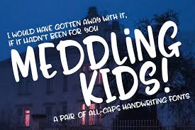 Ammys handwriting.ttf windows and mac os x compatible. Meddling Kids Handwriting Font 16984 Handwritten Font Bundles