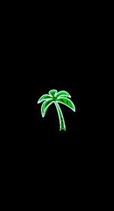 Super Palm Tree Wallpaper Iphone Aesthetic 33 Ideas Tree Wallpaper Iphone Wallpaper Iphone Neon Palm Trees Wallpaper Green palm tree vector leaf and text on black background.
