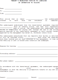 Looking for 3 day notice to vacate form texas form resume examples qjpagaw2me? 30 Day Notice To Vacate Template Real Estate Forms Real Estate Forms Being A Landlord Templates