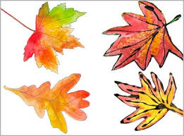 The swatch on top is the color, and. Diy Watercolor Fall Leaves Ankeny Ia Patch