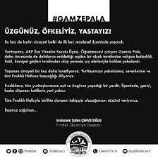 Işte bu yüzden, bu cinayetler kadın cinayetleri. Rize De Kadin Cinayeti Gamze Pala Defalarca Reddettigi Erkek Tarafindan Olduruldu Medyascope