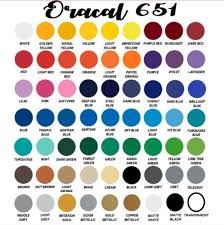 Oracal 651 All Colors Bundle Pack