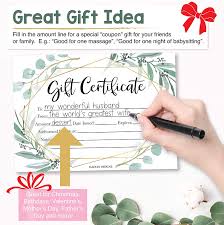 Free cliparts that you can download to you computer and use in your designs. Buy 25 Eucalyptus Gold Blank Gift Certificates For Small Business Paper Voucher For Massage Hair Nail Salon Spa Restaurants And Diy Coupon Cards For Birthday Mom Valentines Day Him Her