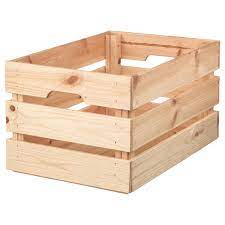 Ein alte holzkiste wird zum hingucker. Knagglig Kasten Kiefer 46x31x25 Cm Ikea Deutschland
