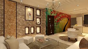 The room is lighted by a gorgeous chandelier. 15 Creative Interior Design Ideas For Indian Homes Homify