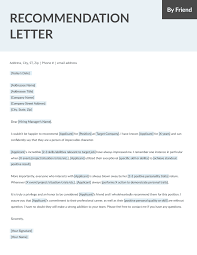 Letter Of Recommendation For Employment: Samples & Templates (2022)