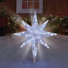 The Prismatic Star Of Bethlehem Light Show Christmas Star Decorations Star Decorations Christmas Star