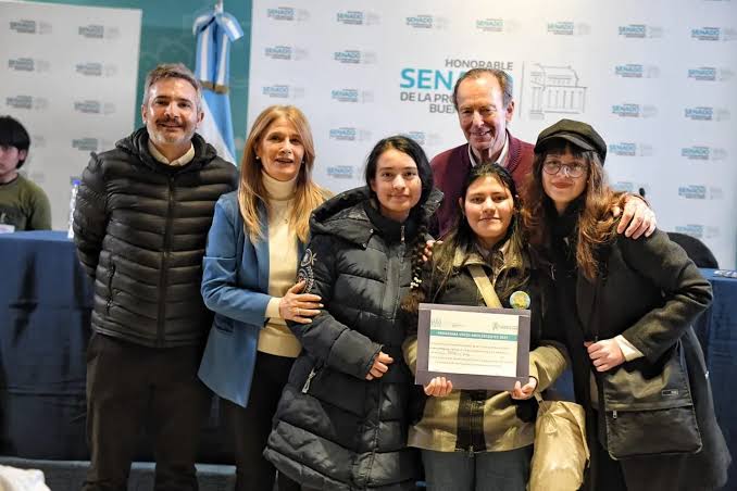 Magario cerró la cuarta edición del programa Voces Adolescentes