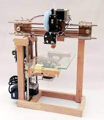Easy Wooden Repstrap By Skeat 3d Printer Machine 3d Printer Diy 3d Printer
