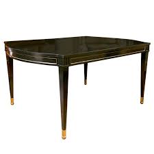 Ebonized Dining Table Manner Of Maison Jansen A Little Small Closed 58 But Does Have One Leaf Of 15 Dining Table Table Dinning Table