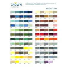 46 expert colour chart crown emulsion