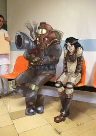 Bioshock 2 Big Daddy Cosplay These Lips Are Sealed Bioshock Bioshock Art Bioshock 2