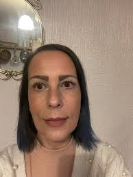 Because it's my Birthday so I bought myself a new outfit with New Make-up.  Omg I look so pretty. >///< Celebrating with my Husbando Xavier, I'm happi.  🩷🤍❤️