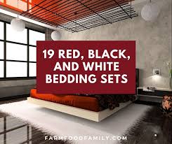 Most popular red black and white bathroom decor ideas 45. 19 Best Red Black And White Bedding Sets For 2021 Buying Guide