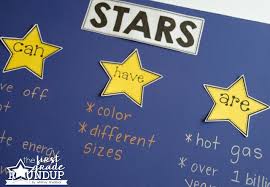 Sun Moon Stars Star Science First Grade Lessons Preschool Science Activities