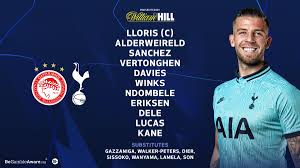 Share the best gifs now >>>. Olympiakos After The Break On Level With Tottenham In Cl Teller Report