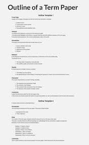 Due to the large amount of data and research, white papers are deep reads and tend to have a formal tone. Term Paper Outline Writing A Term Paper Paper Writing Service Term Paper