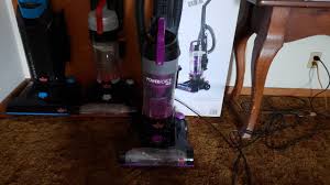 Bissell Powerforce Helix Bagless Upright Vacuum 2191 Review Bissell Powerforce Helix 2191 Vacuum Review Youtube