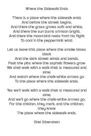Shel Silverstein Shel Silverstein Quotes Shel Silverstein Where The Sidewalk Ends