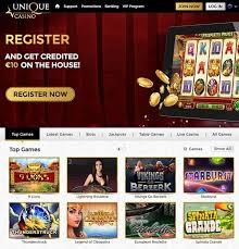 Unique Casino 10 Exclusive Bonus No Deposit Required Best Casino Games Casino Best Casino