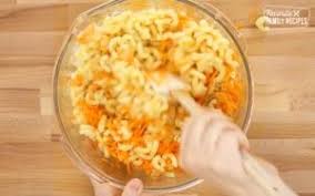 Macaroni salad is a classic american side dish served up at summer barbecues and picnics every year. Uno Macaroni Salad Hawaiian Macaroni Salad Recipe Culinary Hill Chopped Carrots And Celery Are A Must