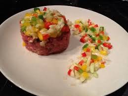 Tartare De Boeuf Provencal Recette En 2020 Tartare De Boeuf Recette Tartare Boeuf Recettes De Cuisine