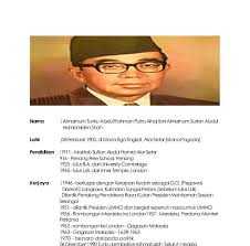 Son of raja bendahara seri maharaja tun abdul rahman and wan empok tun ismail husband of che wan embong zaleha ungku ahmad father of tun muhammad tun tahir; Kerjaya Tunku Abdul Rahman