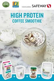 Stay Inspired By Switching Up Your Morning Routine Enjoy This Delicious Coffee Protein Smoothi In 2020 Coffee Protein Smoothie Protein Coffee Smoothie Recipes Healthy