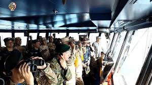 #المتحدث_العسكرى : الفريق أول / عبدالمجيد صقر القائد العام للقوات المسلحة وزير الدفاع والإنتاج الحربى يشهد تنفيذ المرحلة الرئيسية للتدريب المشترك " ميدوزا - 14 " ...