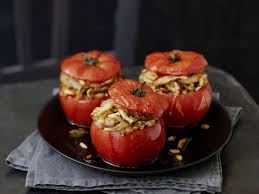 Tomates Farcies A La Volaille Recettes Recette Recette Tomates Farcies Recette Recettes De Cuisine