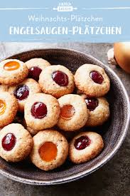 Engelsaugen Schnelle Weihnachtsplatzchen Die Besten Backrezepte Mit Gelinggarantie Rezept Einfach Backen Lebensmittel Essen Engelsaugen