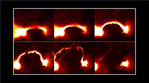 High Energy X Ray Bursts From Low Energy Plasma