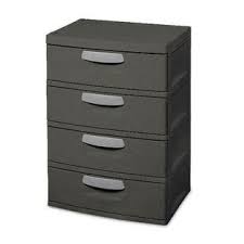 Sterilite File Cabinet Storage Organizer 4 Drawer Large Heavy Duty Plastic Garage Office