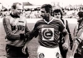 Elke sommer june 29, 2020; Erwin Fuchsbichler Ofb Teamkeeper Gegen Mario Kempes Chancenlos Redaktion Osterreichisches Presseburo