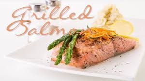 Resep ikan salmon teriyaki 4. Grilled Salmon Dan Mashed Potato Kumparan Com