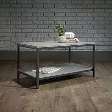 Whether you're looking to buy coffee & accent tables online or get inspiration. North Avenue Coffee Table Faux Concrete 424946 Sauder Sauder Woodworking